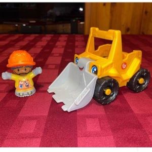 Fisher Price Little People - Bulldozer/Construction worker